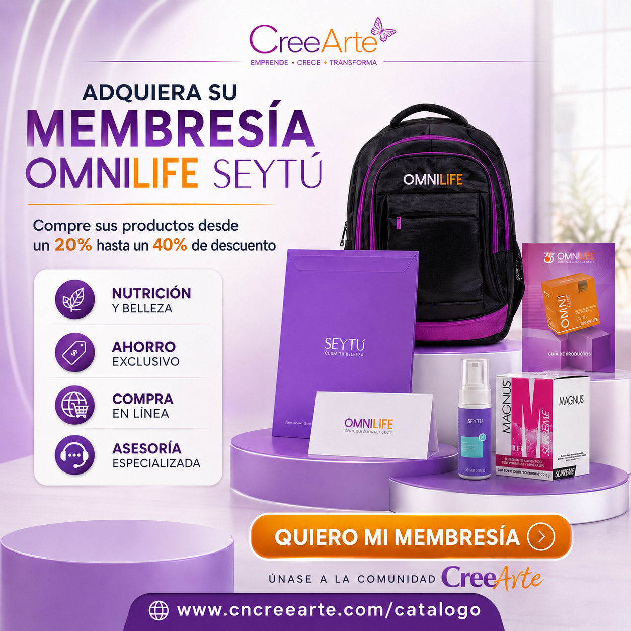 Membresía consumo Omnilife SeyTú