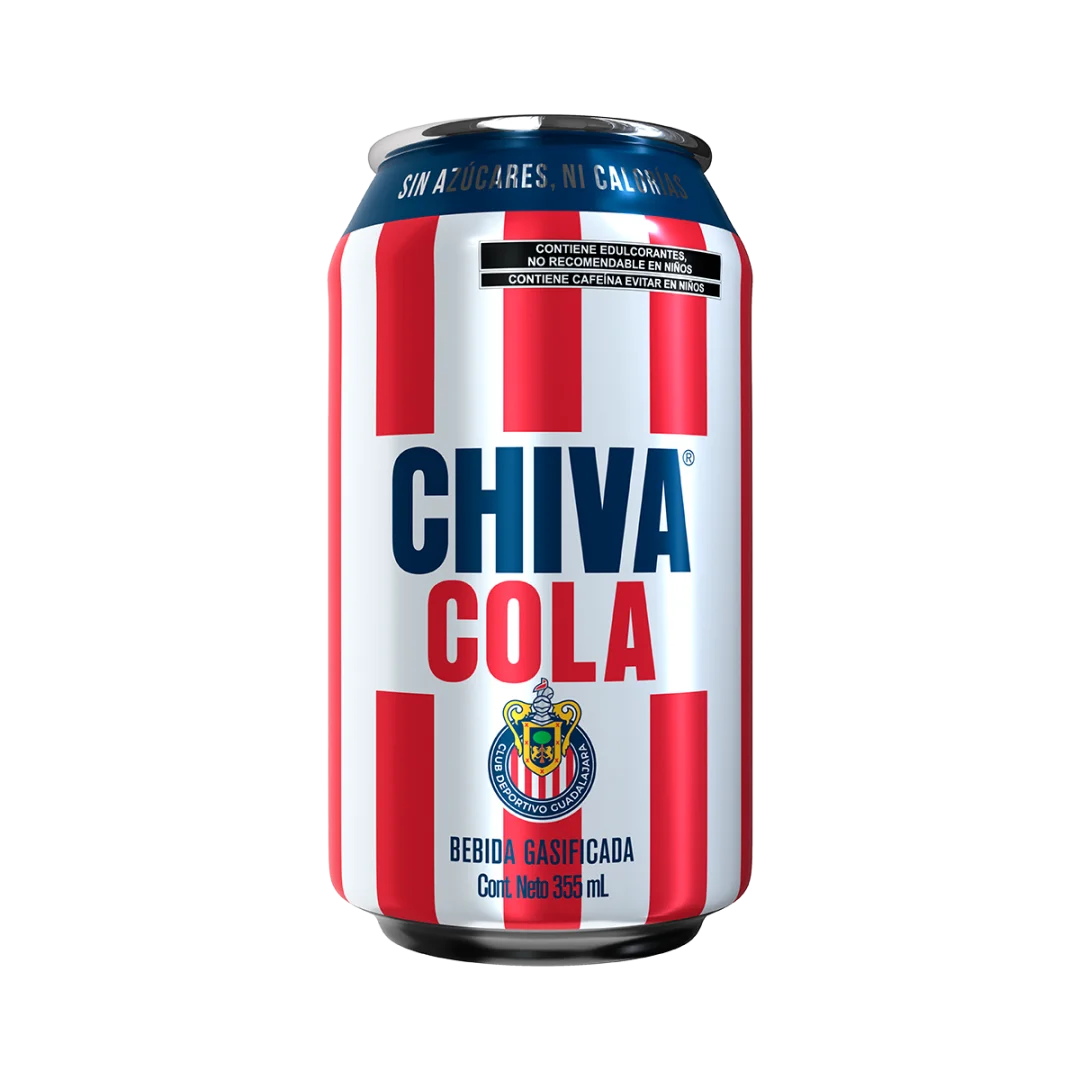 Chiva Cola Sin Azúcar 6 latas 355 ml