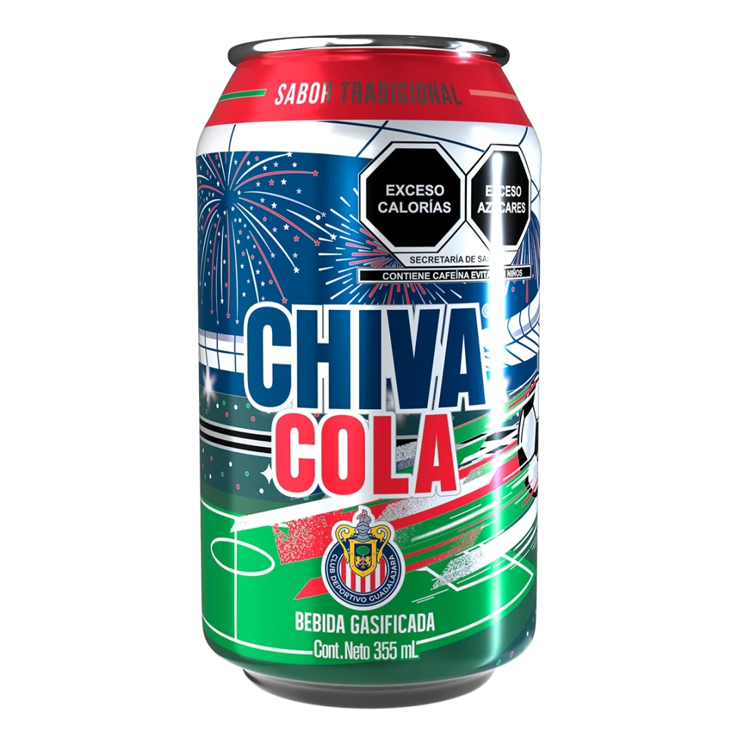Chiva Cola Tradicional 6 latas 355 ml